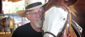 Veteran and her horse