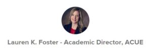 ACUE-Lauren-Foster