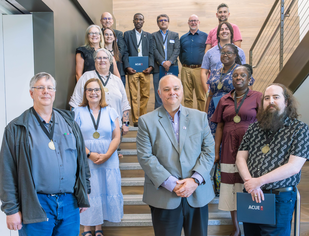 Tarleton Faculty ACUE Achievement Completers with Provost Lambert - September 16, 2026