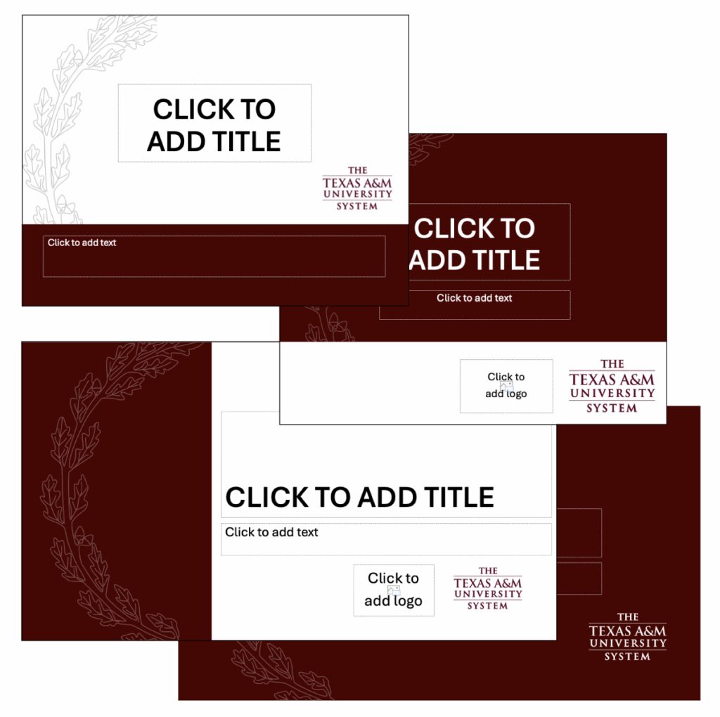 A&M System PowerPoint Template examples image