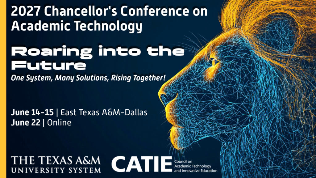2027 Chancellor's Conference on Academic Technology Banner Graphic