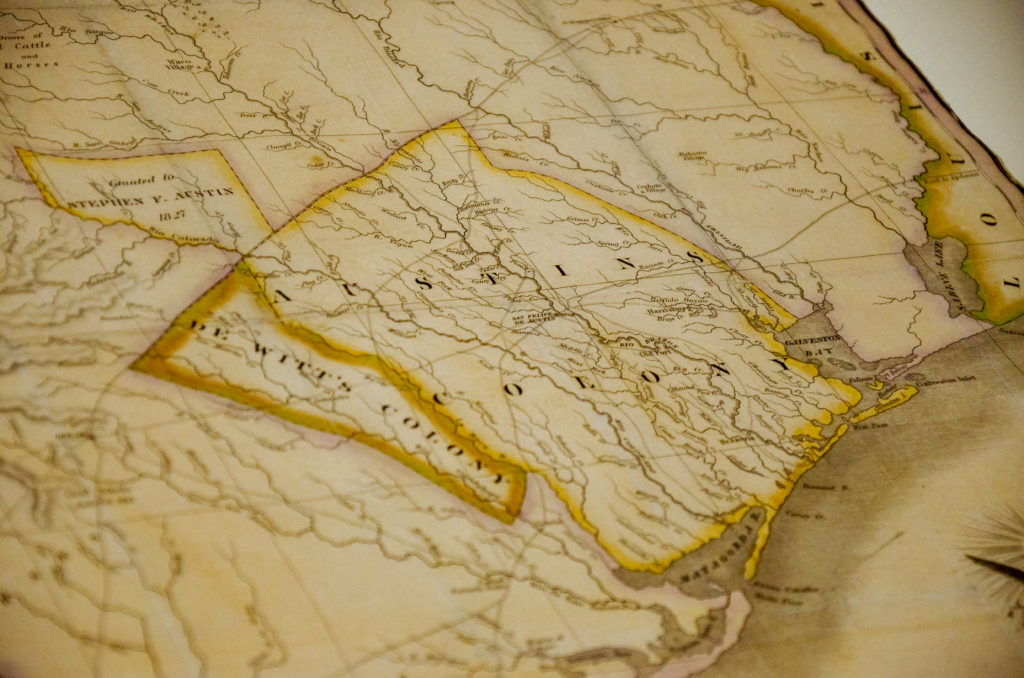 Stephen F Austin Colony Map Texas A&M Acquires Stephen F. Austin's 1830 Map Of Texas - The Texas A&M  University System